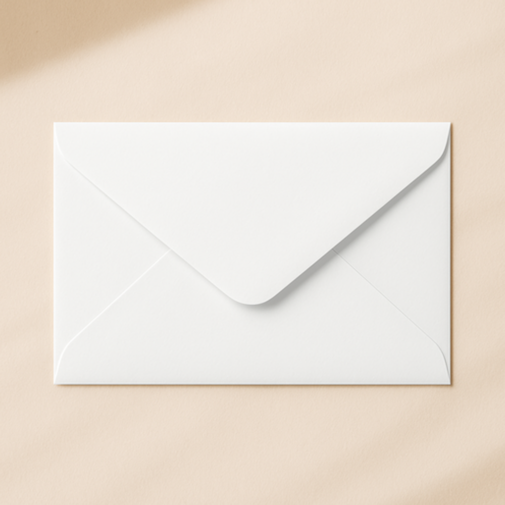 Envelop 12x18 wit