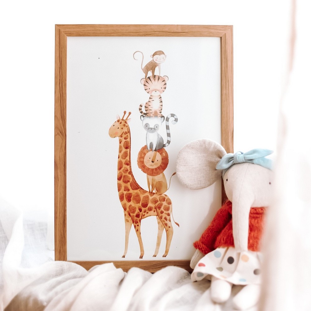 Poster safaridieren toren